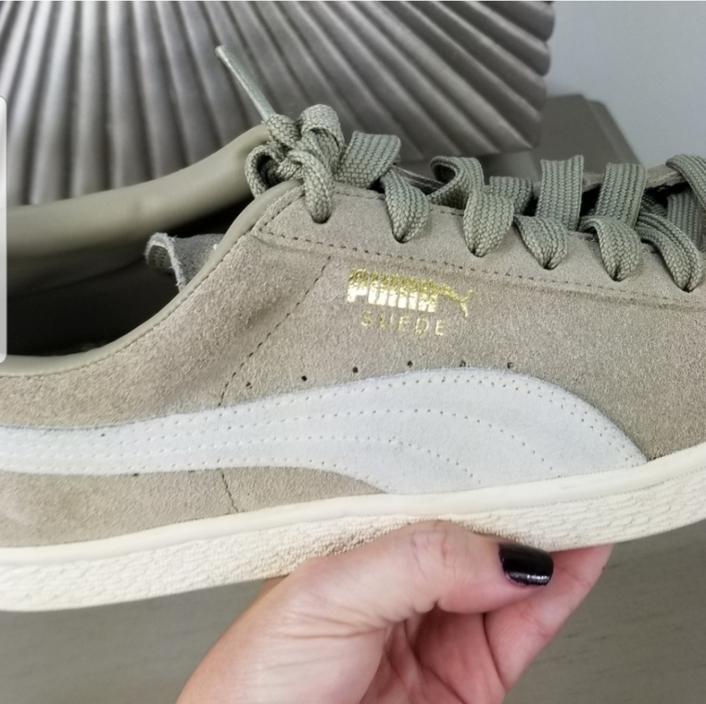 PUMA SUEDE CLASSIC MEN'S SIZE US 9 TAN - Picture 2 of 7